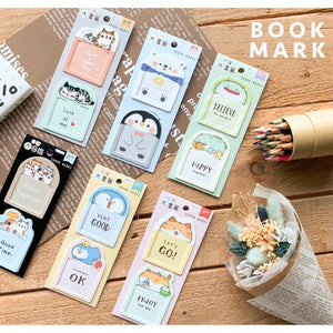 Big Bookmarks - Polar Bear & Penguin