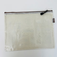 Load image into Gallery viewer, Good Living Zipper Pouch - White