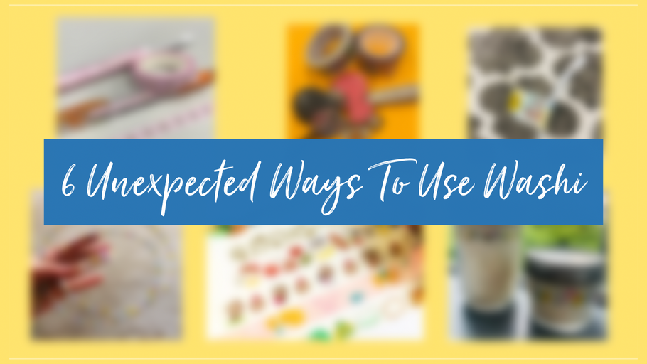 6 Unexpected Ways to Use Washi Tape