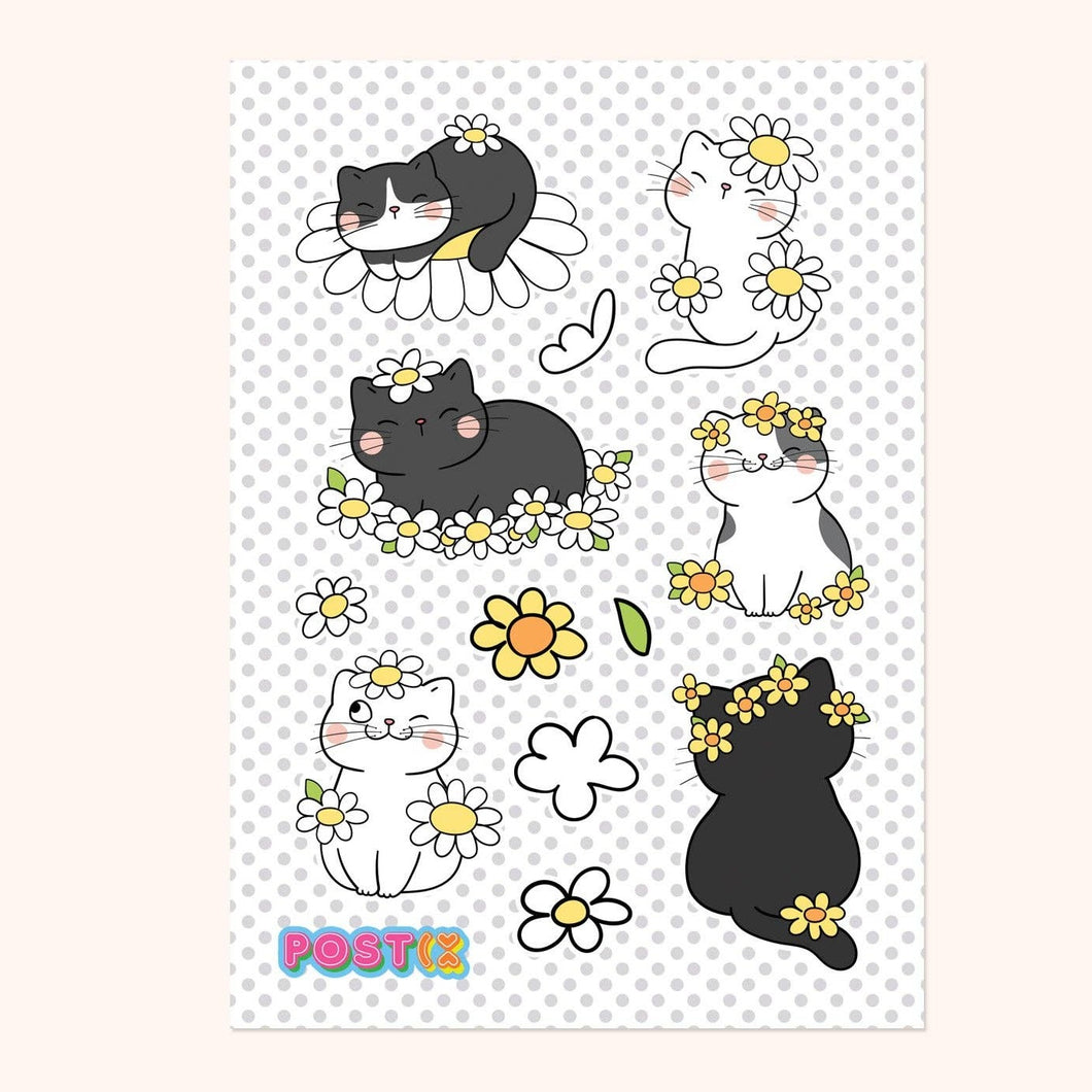 S2151 - Postix - Daisy Chain Cats
