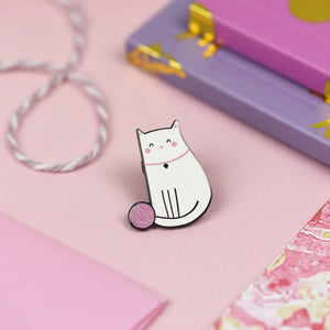 Nutmeg and Arlo - Cute Cat Enamel Pin