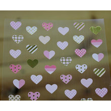 Load image into Gallery viewer, S1023 - Pink Hearts (Gold Foil)