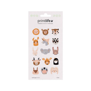 S1901 - Printlife - Cute Animal Faces