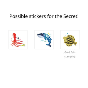 S1949 - Large + Mystery Stickers - Nature