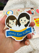 Load image into Gallery viewer, Sticky Rice Sisters Vinyl Sticker *waterproof