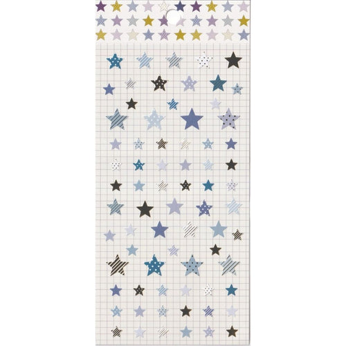 S1286 - Purple Stars *gold foil