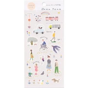 S1424 - Miki Tamura - Downtown (washi paper)