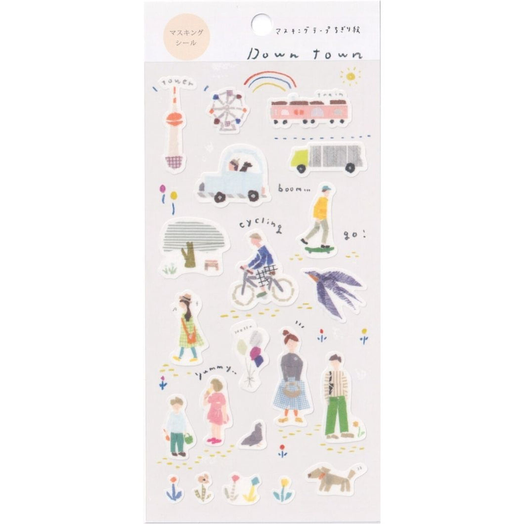 S1424 - Miki Tamura - Downtown (washi paper)