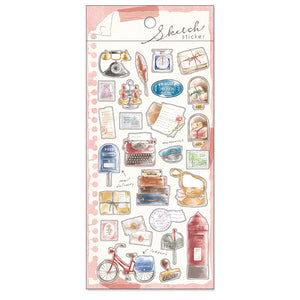 S1886 - Sketch Sticker - Mail