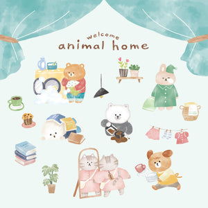 S2053 - Animal Home - Plant Lady Bunny
