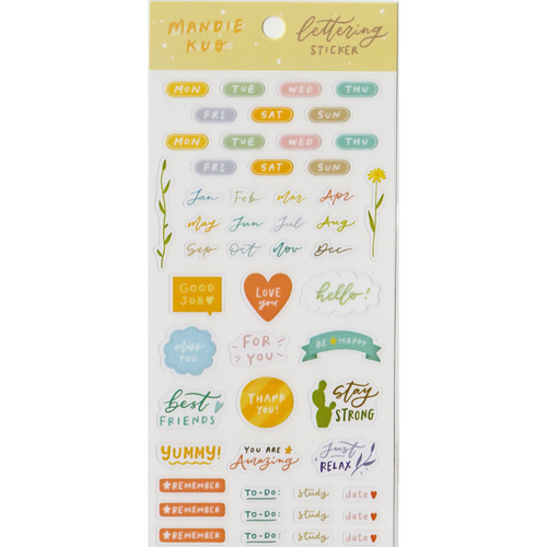 S1029 - Mandie - Lettering