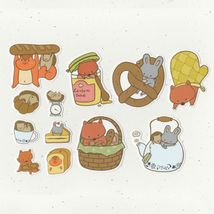 F1008 - Squeaky's Bakery *waterproof stickers