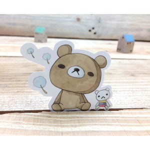 F1003 - Dear Little Bear - Day Dream *waterproof stickers