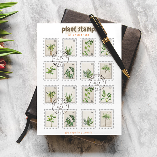 S2007 - Penpaling Paula - Plant Stamps