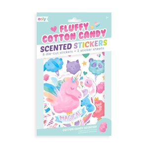 S1805 - OOLY - Fluffy Cotton Candy Scented Stickers